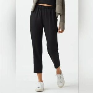 Vetta The Tencel Tapered Pant Size Medium Black